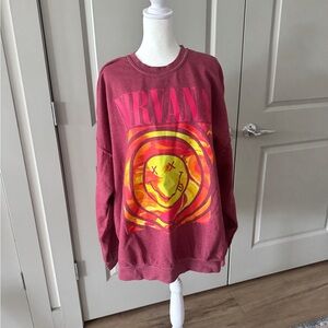 Urban Outfitters Nirvana Graphic Sweatshirt
